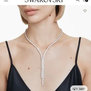 Swarovski Silver Crystal Necklace